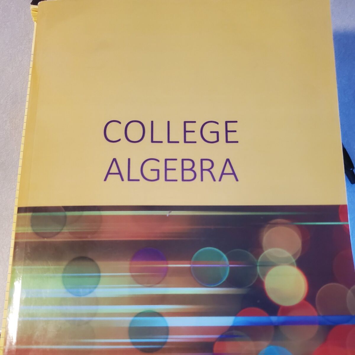 College Algebra Textbook
