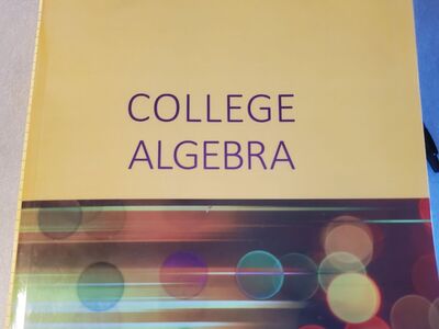 College Algebra Textbook