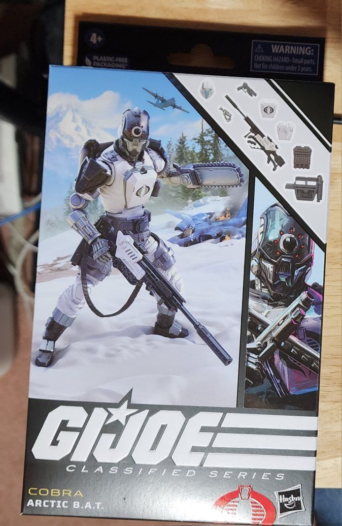 G.I. Joe Classified Series #69 Arctic B.A.T. MISB