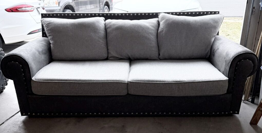 Microfiber Sofa - Oversized