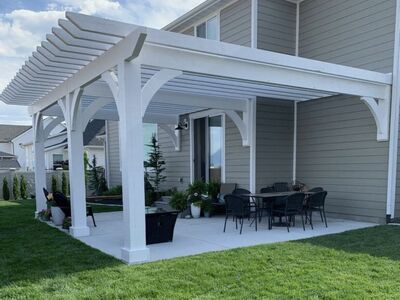 Patio covers, custom sizes and colors