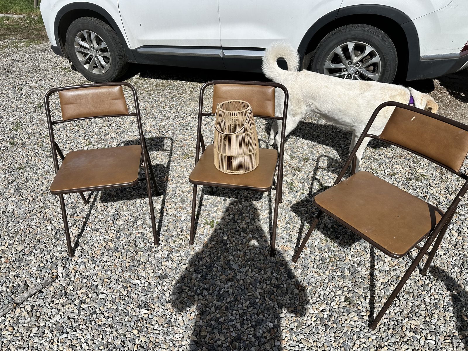 Chairs & Candle Holder