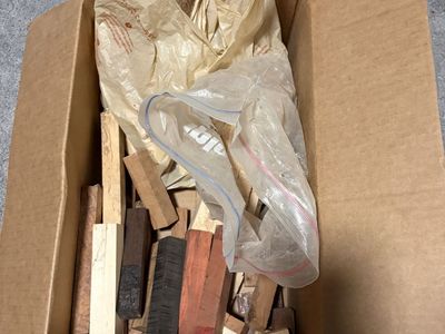 Huge Box of Pen Blanks/Project Woodturning
