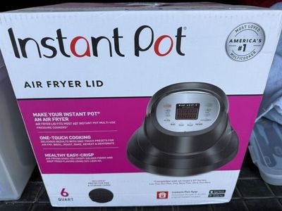 Instant Pot 6 Qt Air Fryer Lid – NEW Factory Sealed – OEM