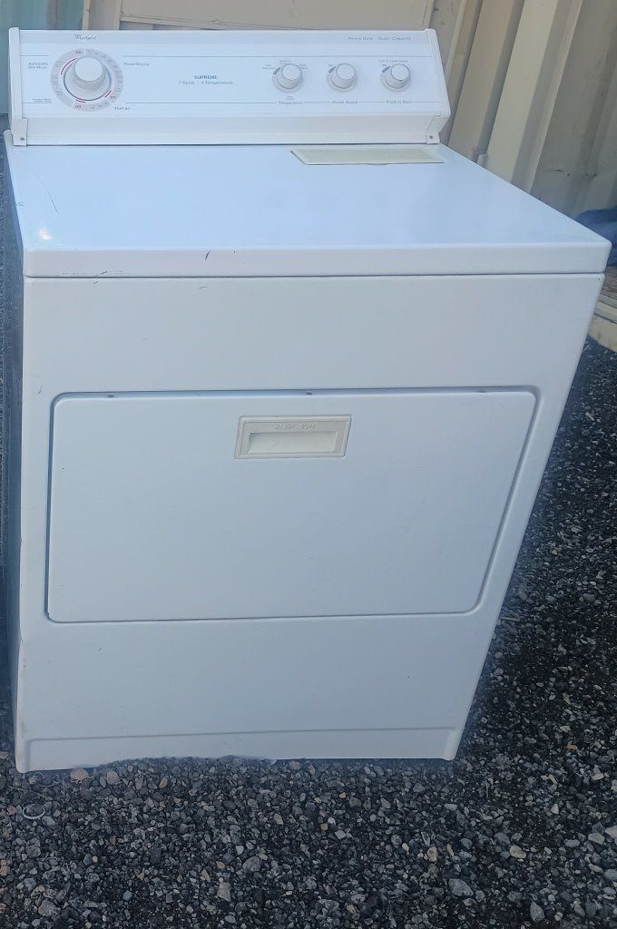 whirlpool electric dryer