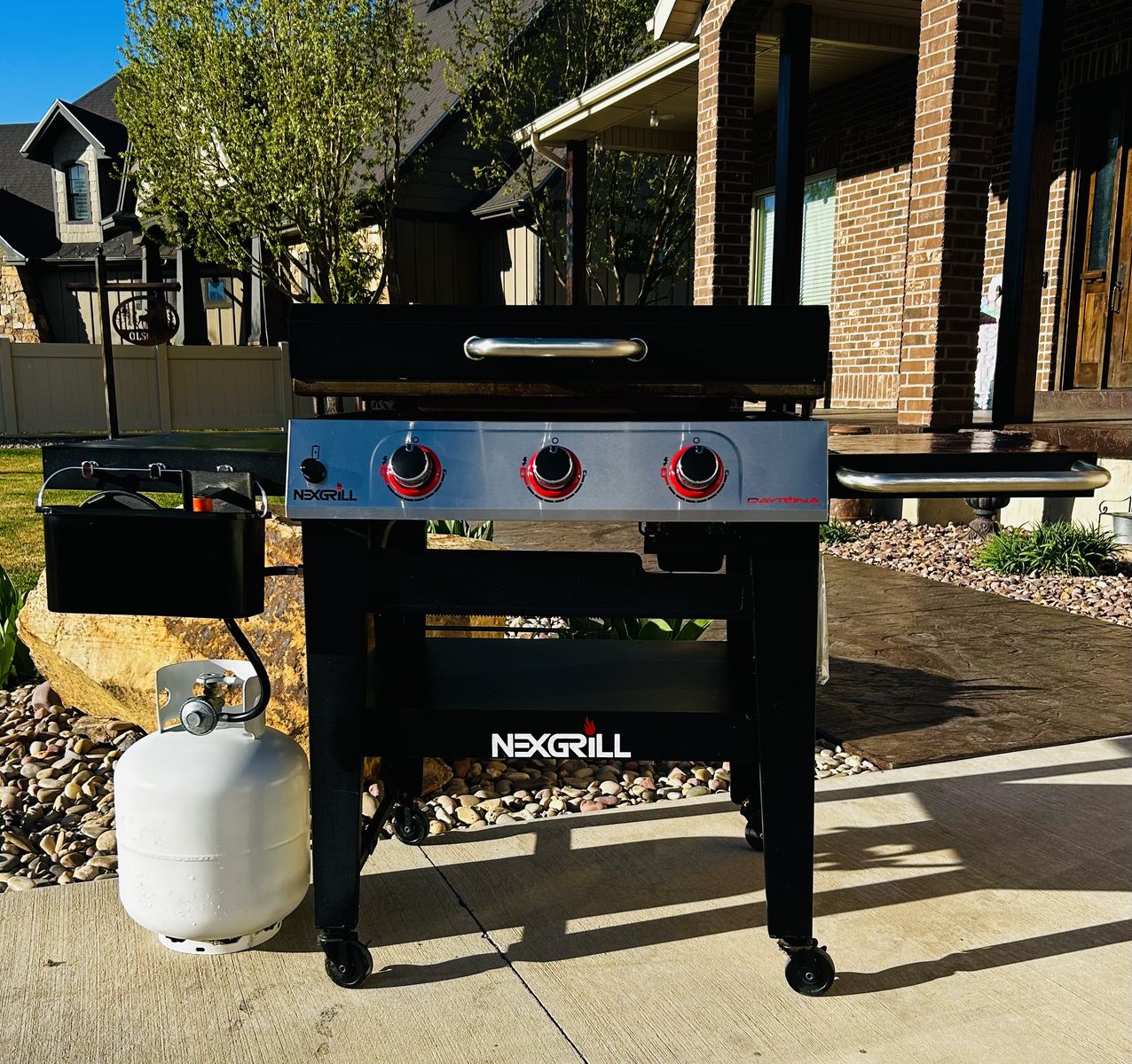 NEXGRILL DAYTONA LARGE GRIDDLE