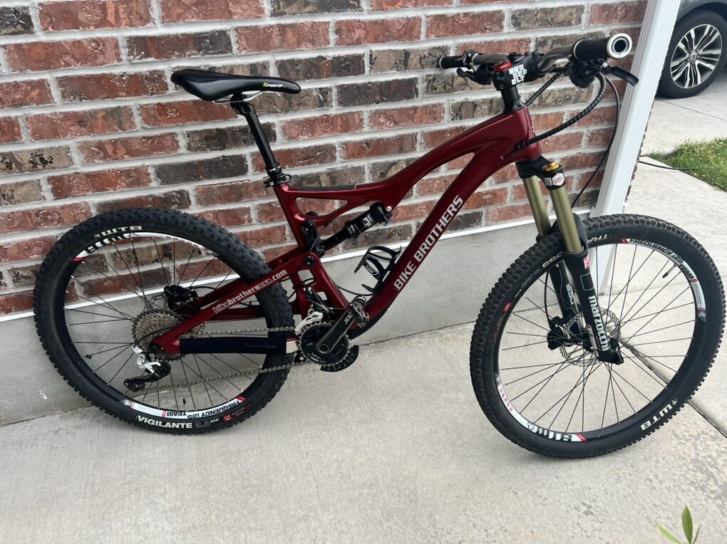 Custom Carbon Fiber Bike Brothers Mountain Bike