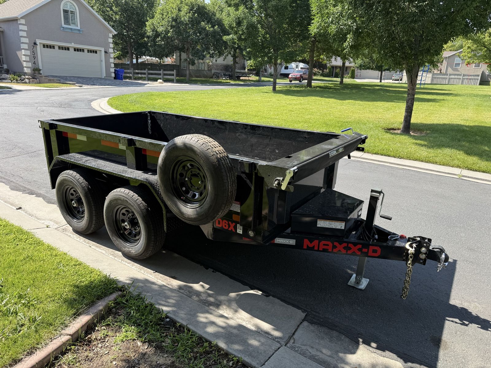 5x10 Dump Trailer Rental