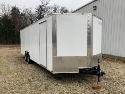 8.5' x 24' Enclosed Cynergy Cargo Trailer - Tandem Axle 24 foot Trailer