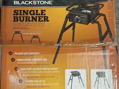 Blackstone Single Burner Rec Stove and Grill Box