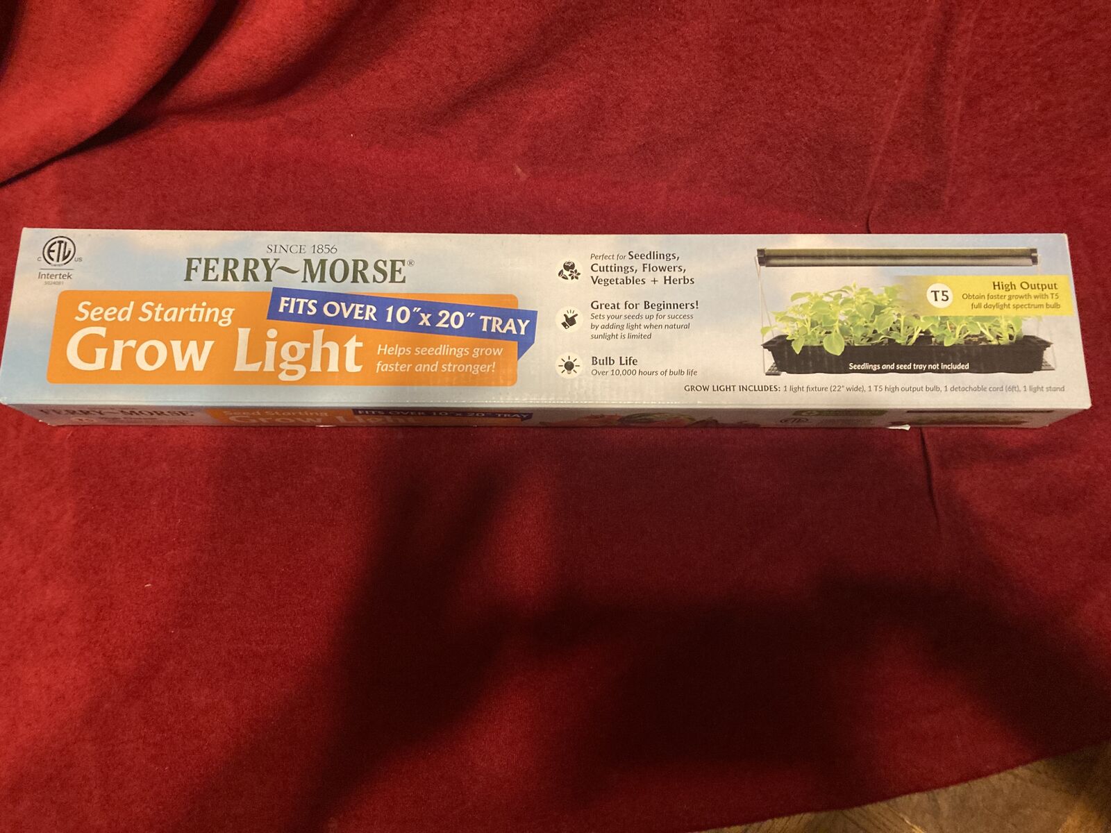 Ferry Morse Seed Starting Grow Light New