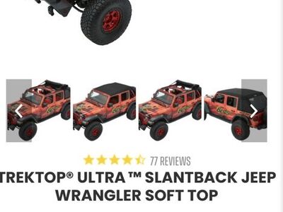 Bestop Jeep Slantback Soft Top
