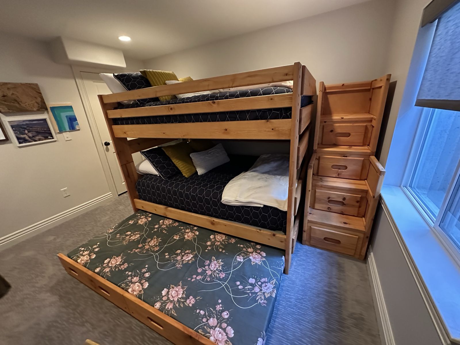 Bunk Room Bunk Beds with Dresser, Mattresses, More