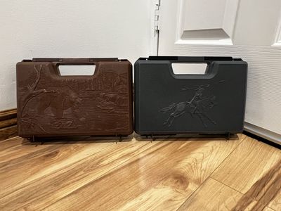 Vintage 1980’s Doskocil Texas Pistol handgun Cases