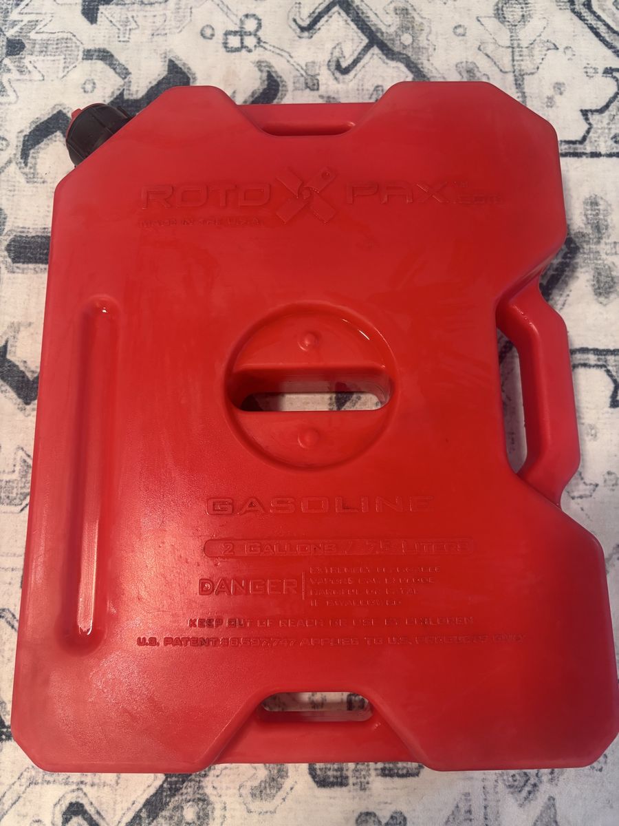 Rotopax 2 gallon gas can