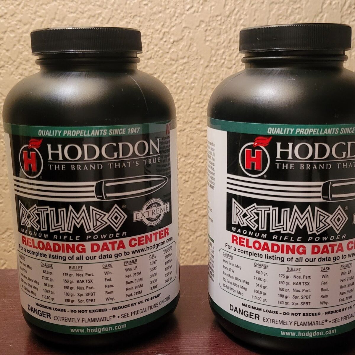 Retumbo reloading powder