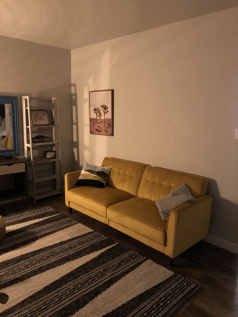 Mustard Love Seat