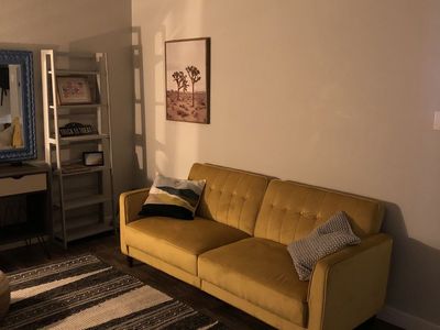 Mustard Love Seat
