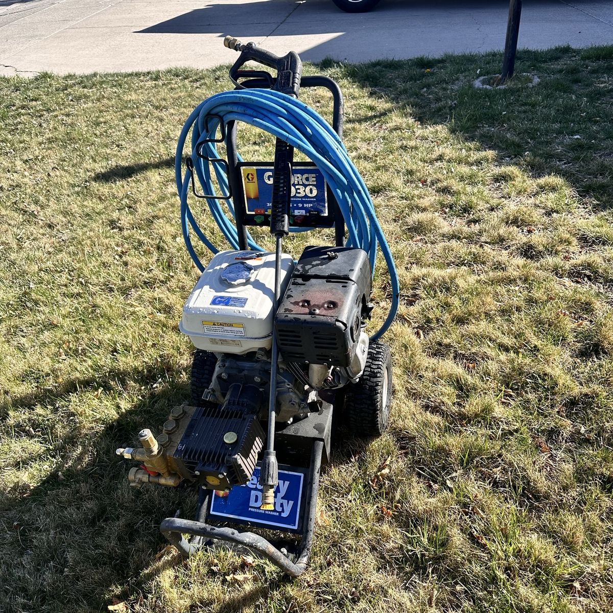 Graco G-Force 3030 Gas Pressure Washer 3000 PSI Heavy Duty-AS IS