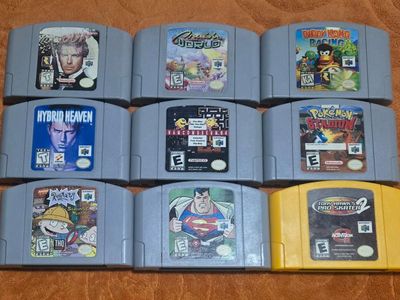 Nintendo n64 game bundle including 007 Golden Eye! Trades considered!