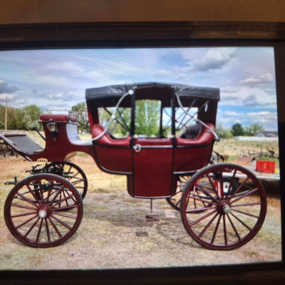 Horse carriage for weddings