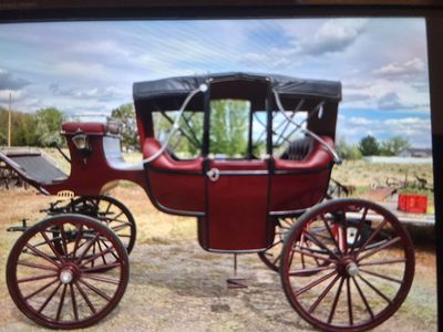 Horse carriage for weddings