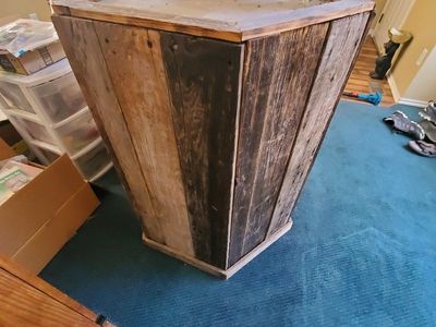 pedestal mount for a large mount