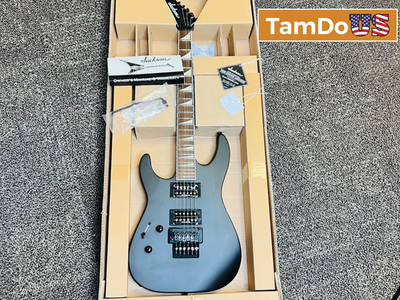 Jackson X Series Soloist SLX Left-Handed Electric Guitar, Laurel FB, Satin Black