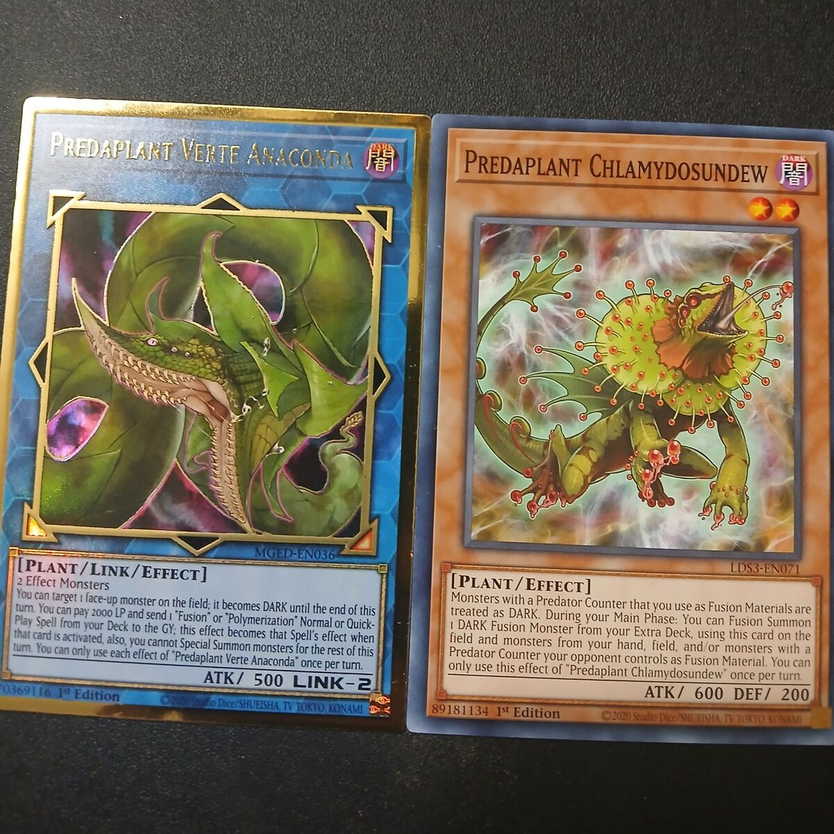 Yugioh Preium Gold Predaplant Verte Anaconda Perfe