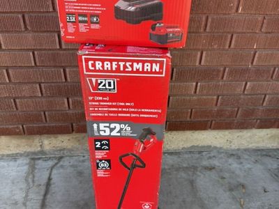 Craftsman Weed Eater With Battery