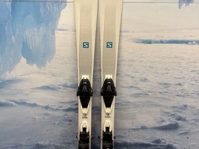 Used Salomon Aira 76 140cm Skis w/Salomon Lithium 10 Bindings