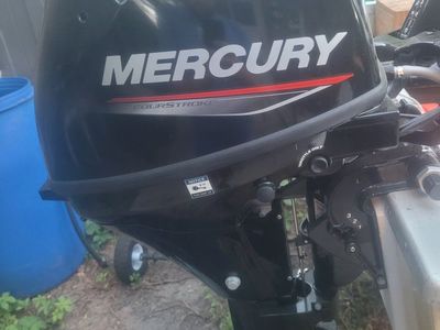Brand new 2026, Mercury 9.9 FourStroke Outboard Motor - 0 hours never touched the water.