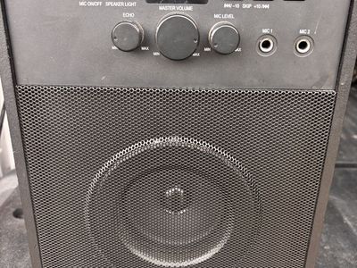 GPX Electronics Bluetooth Karaoke Machine