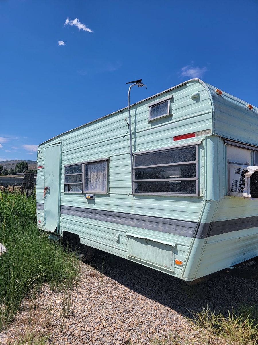 Free, junk, parts, 60's, terry travel trailer