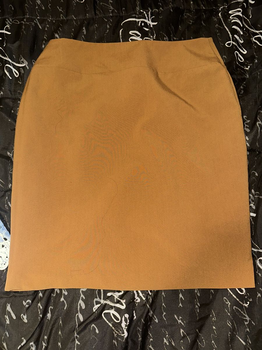 ALFANI Women's Brown Pencil Skirt Size 12 Made in El Salvador