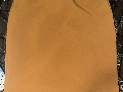 ALFANI Women's Brown Pencil Skirt Size 12 Made in El Salvador
