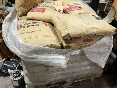 30 (potentially more) DuPont Crastin SK605 BK851 PBT Engineering Resin - Surplus Lot