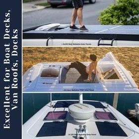 Walk on Solar Panel for Boats and RVs