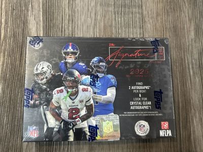2025 Topps NFL Signature Class Jumbo Hobby Boxes