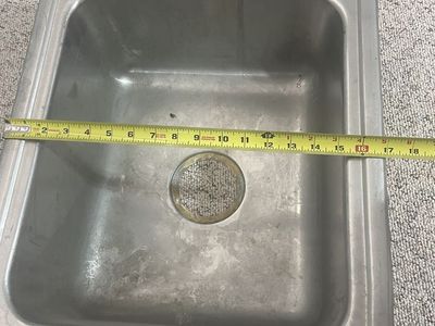 Stainless steel sink