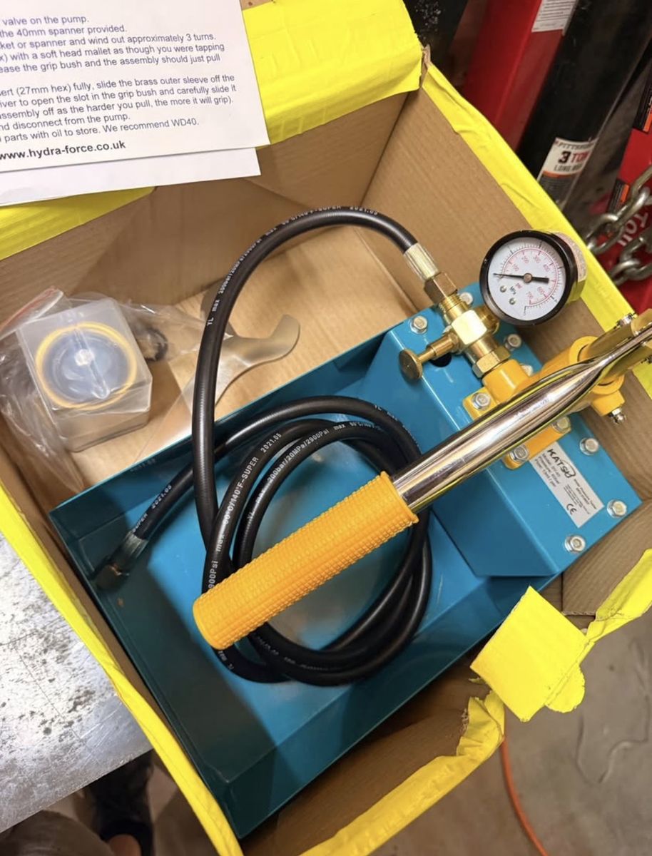 Hydra-Force exhaust dent repair pump 