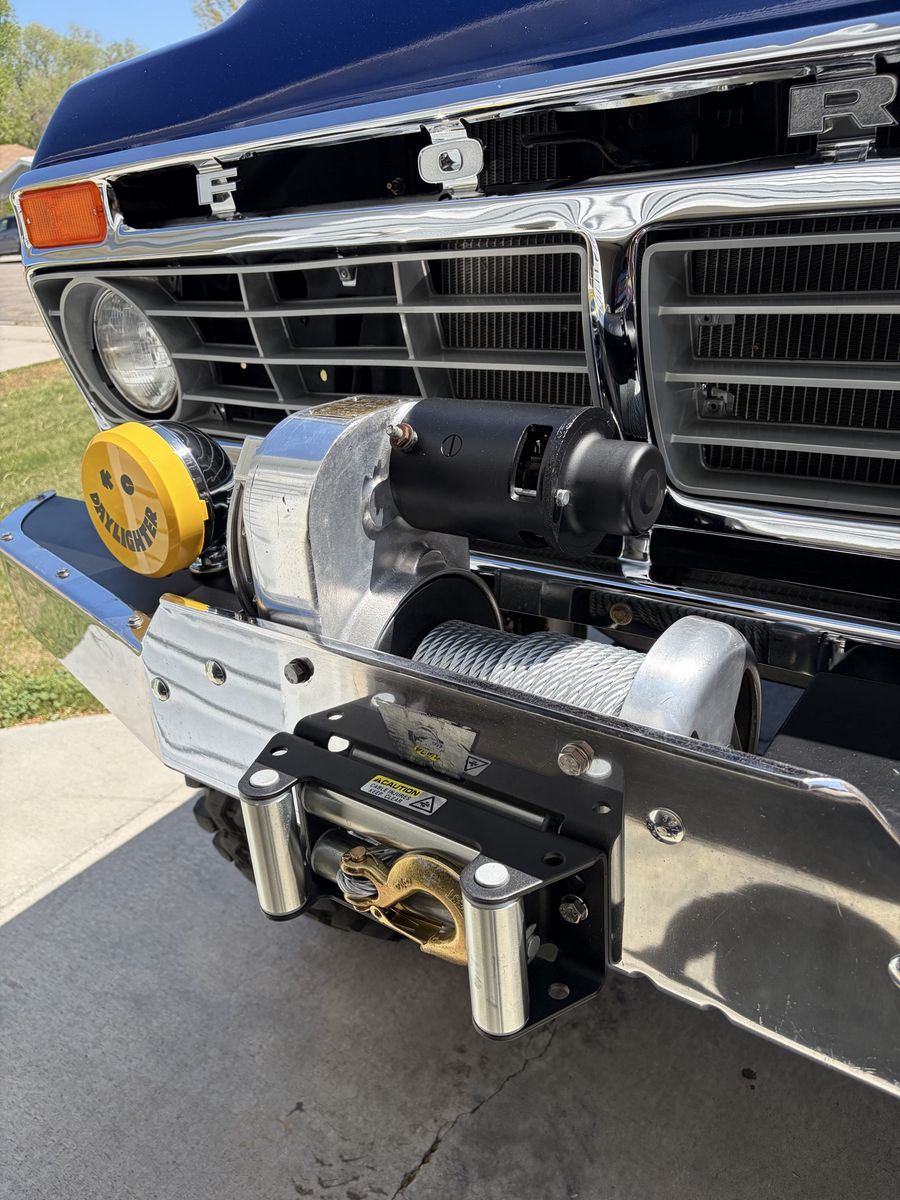 Warn winch 