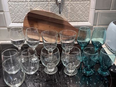 Assorted Glassware/Barware