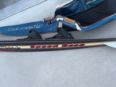 Connelly Speed Base Slalom Waterski with Bindings and Carry Bag - Used, Good Condition
