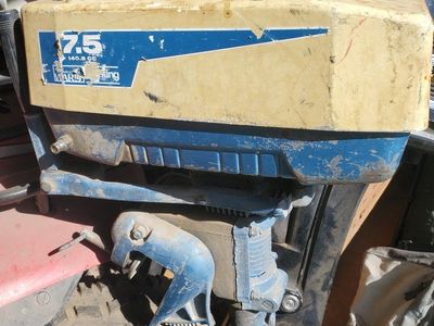 Montgomery Ward Sea King 7.5 HP 140.8 CC Outboard Boat Motor Engine