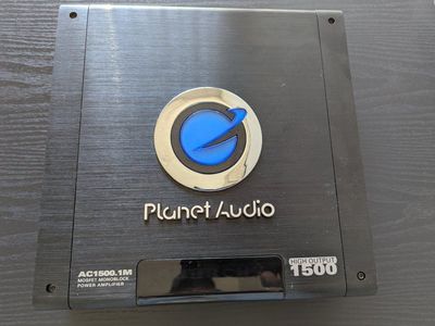 PLANET AUDIO AC1500.1M 1500 WATT MONO AMPLIFIER
