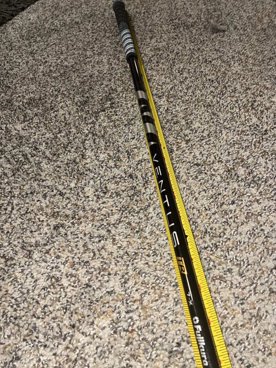 Fujikura Ventus Velocore TR Black 7X Driver Shaft Taylormade Tip Near Mint Shape
