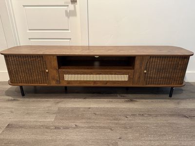 Brand New Mid Century Modern TV Entertainment Stand