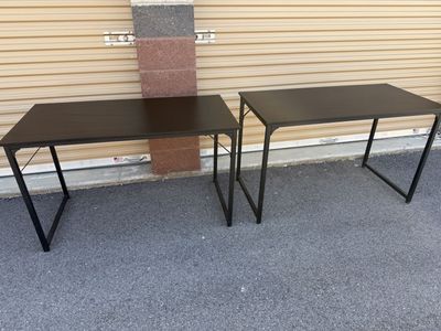 Modern Black Desk / Table – Set of 2 Available