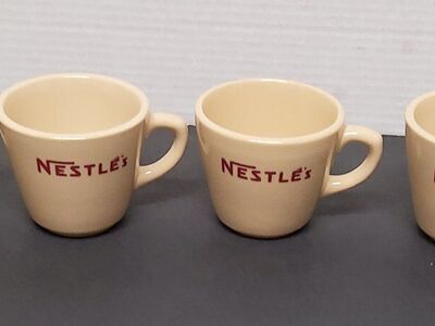 4 Inca Ware Nestle's Mugs. Excellent Condition